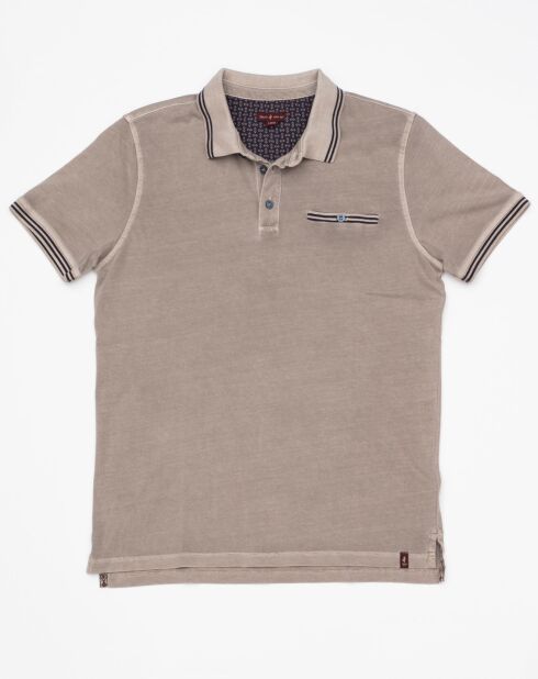 Polo Mastic con efecto desteñido