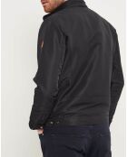 Blouson motard marine