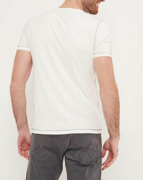 T-Shirt Seams blanc