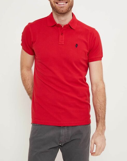 Polo básico rojo