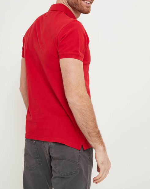 Polo básico rojo