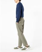 Pantalon chino Smart 360 Flex Heritage Tapered kaki