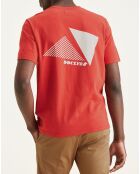 T-Shirt 100% Coton Bio Logo rouge