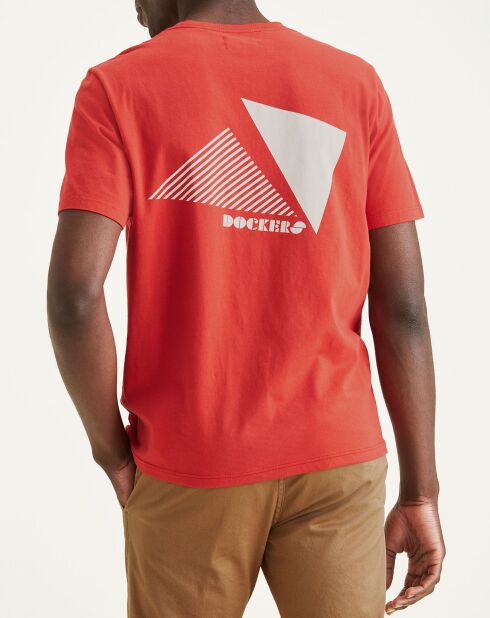 T-Shirt 100% Coton Bio Logo rouge