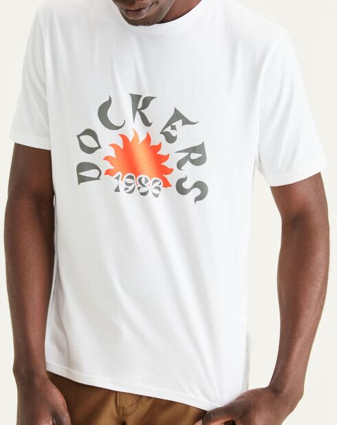 T-Shirt 100% Coton Bio  Logo blanc
