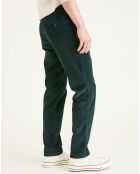 Pantalon en Velours côtelé Alpha Icon Tapered vert foncé