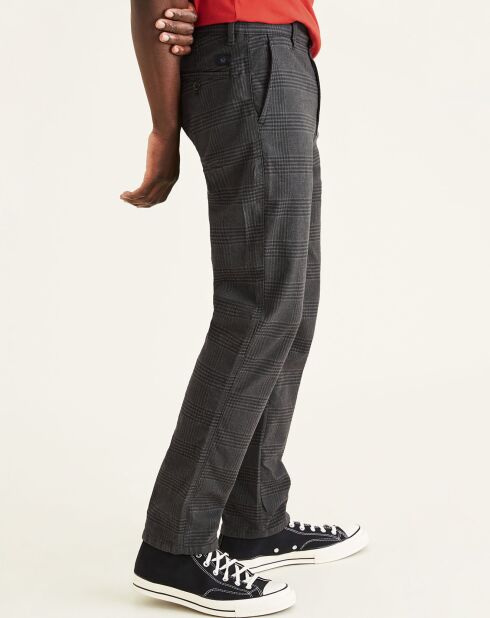 Pantalon en Laine mélangée  Alpha Icon Tapered noir