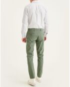 Pantalon chino Smart 360 Flex Tapered kaki foncé