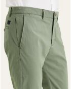 Pantalon chino Smart 360 Flex Tapered kaki foncé