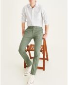 Pantalon chino Smart 360 Flex Tapered kaki foncé