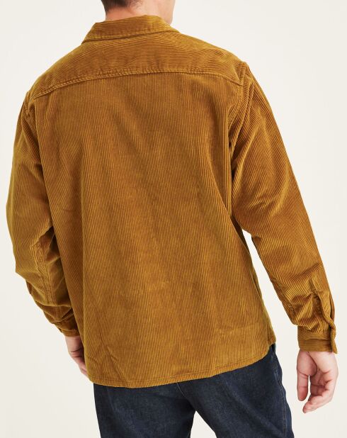 Veste en Velours côtelé Bio Relaxed marron