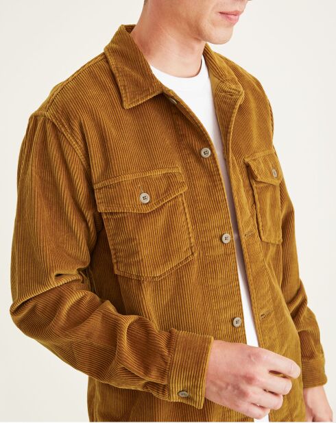 Veste en Velours côtelé Bio Relaxed marron