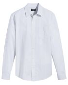 Chemise Slim Alpha Icon imprimée greige