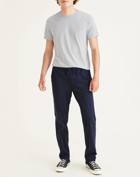 Pantalon Wonderknit Tapered bleu marine