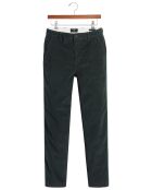 Pantalon en Velours côtelé Alpha Icon Tapered vert foncé