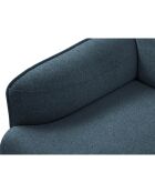 Canapé Tissu Neso 2 places bleu - 175x90x76 cm