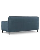 Canapé Tissu Neso 2 places bleu - 175x90x76 cm