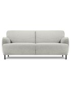 Canapé Tissu Neso 2 places gris - 175x90x76 cm