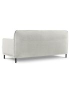 Canapé Tissu Neso 2 places gris - 175x90x76 cm