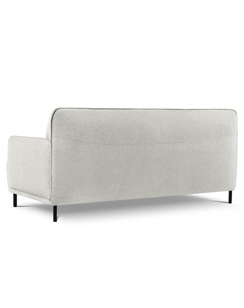 Canapé Tissu Neso 2 places gris - 175x90x76 cm