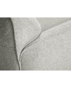 Canapé Tissu Neso 2 places gris - 175x90x76 cm
