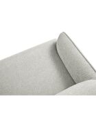 Canapé Tissu Neso 2 places gris - 175x90x76 cm