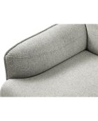 Canapé Tissu Neso 2 places gris - 175x90x76 cm