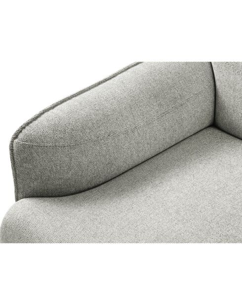 Canapé Tissu Neso 2 places gris - 175x90x76 cm