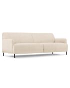 Canapé Tissu Neso 3 places beige - 235x90x76 cm