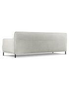Canapé Tissu Neso 3 places gris - 235x90x76 cm