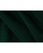 Canapé Panoramique gauche Velours Sao 7 places vert bouteille - 366x273x69 cm