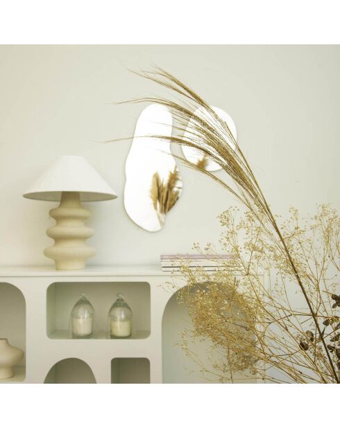 Mehrfarbige organische Spiegel - 50x23 cm