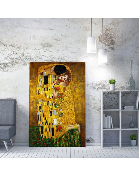 Toile peinture décorative multicolore - 70x100 cm
