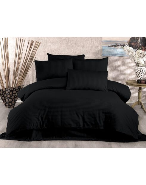 Set copripiumino Lylium nero