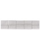 10 Torchons de cuisine gris/blanc - 45x65 cm