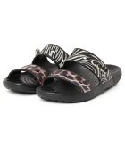 Mules Classic Crocs Animal Remix noir/multicolore