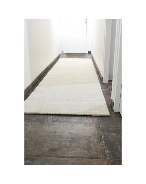 Tapis Bianca 163 crème - 80x300 cm