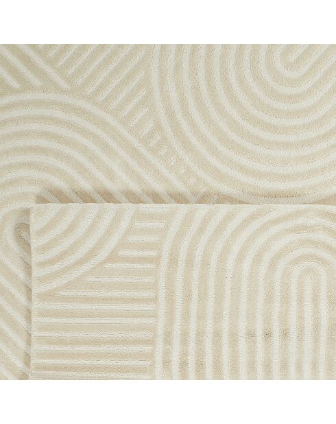 Tapis Bianca 163 crème - 120x160 cm