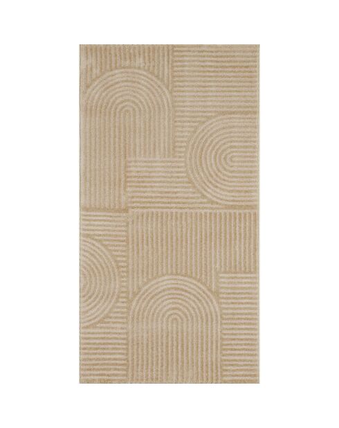 Tapis Bianca 163 beige - 80x150 cm