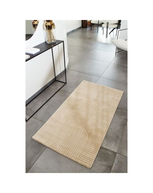 Tapis Bianca 163 beige - 80x150 cm