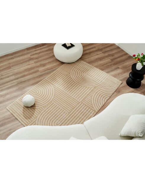 Tapis Bianca 163 beige - 120x160 cm