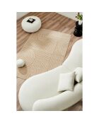 Tapis Bianca 163 beige - 120x160 cm