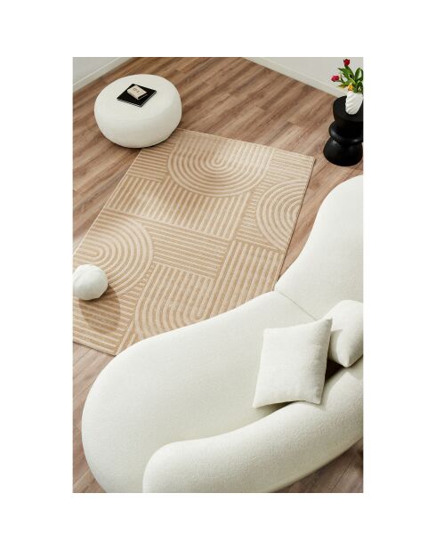 Tapis Bianca 163 beige - 120x160 cm