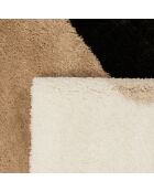 Tapis shaggy doux Karena 679 ivoire - 160x230 cm