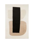 Tapis shaggy doux Karena 679 ivoire - 120x160 cm