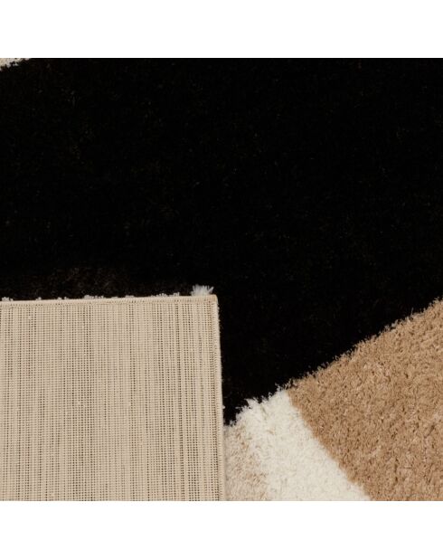 Tapis shaggy doux Karena 679 ivoire - 120x160 cm