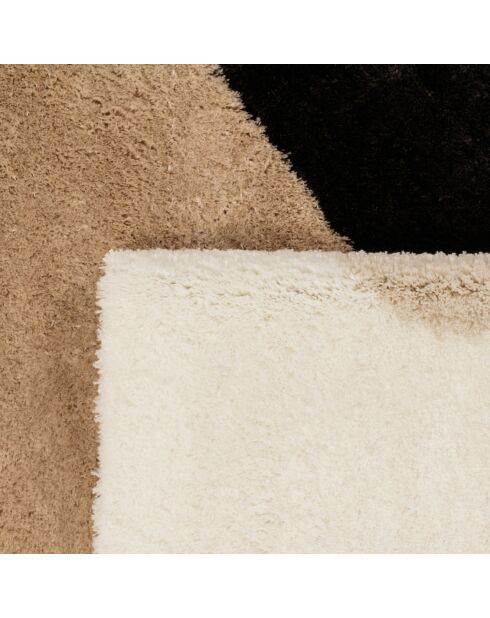 Tapis shaggy doux Karena 679 ivoire - 120x160 cm