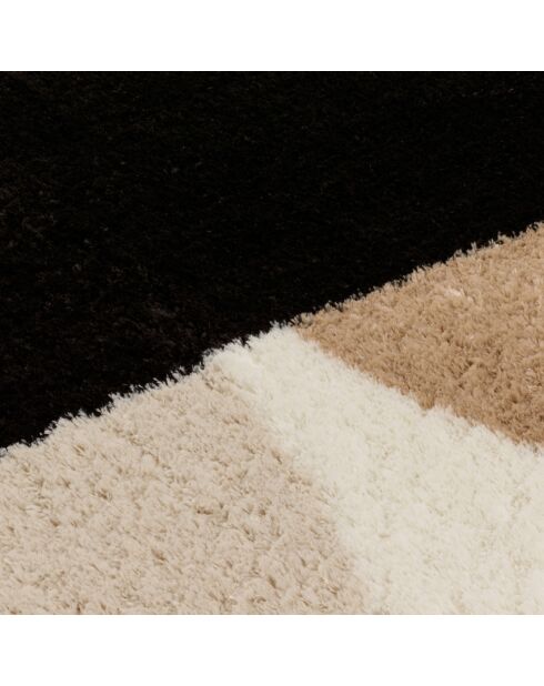 Tapis shaggy doux Karena 679 ivoire - 120x160 cm
