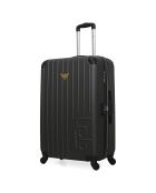 Mittelgroßer Reisekoffer 4 Einzelräder Marianne 65 cm dunkelgrau