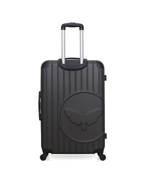 Mittelgroßer Reisekoffer 4 Einzelräder Marianne 65 cm dunkelgrau